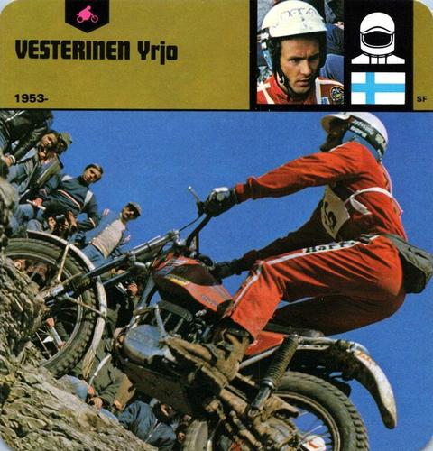 1978-80 Auto Rally Series 35 #13-067-35-21 Yrjo Vesterinen Front