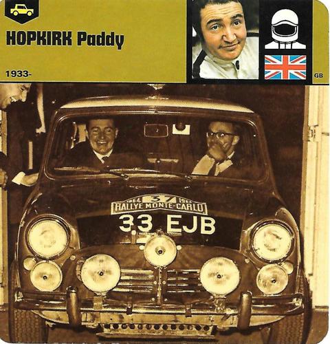 1978-80 Auto Rally Series 36 #13 067 36-04 Paddy Hopkirk Front