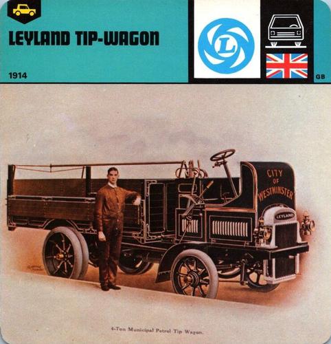1978-80 Auto Rally Series 41 #13-067-41-19 Leyland Tip-Wagon Front
