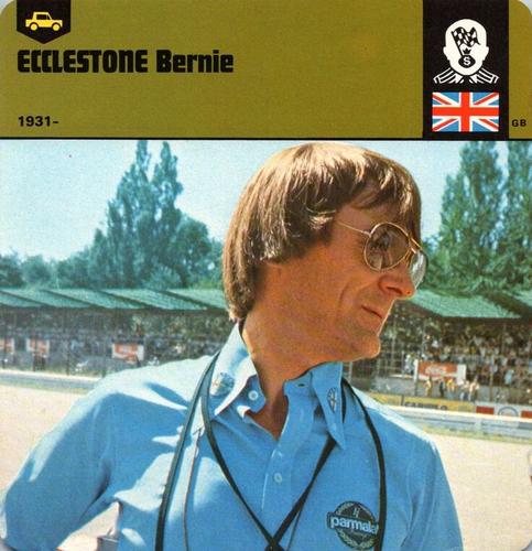 1978-80 Auto Rally Series 46 #13-067-46-02 Bernie Ecclestone Front