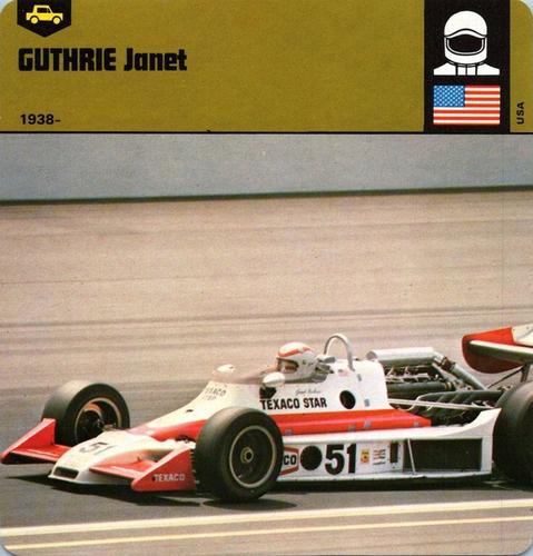 1978-80 Auto Rally Series 47 #13-067-47-03 Janet Guthrie Front
