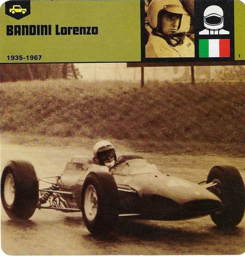 1978-80 Auto Rally Series 50 #13-067-50-06 Lorenzo Bandini Front