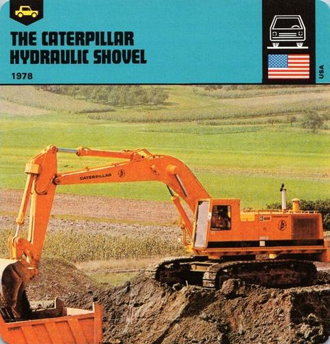 1978-80 Auto Rally Series 50 #13-067-50-15 Caterpillar Hydraulic Shovel Front