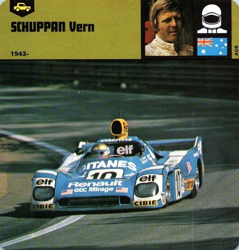 1978-80 Auto Rally Series 52 #13-067-52-02 Vern Schuppan Front