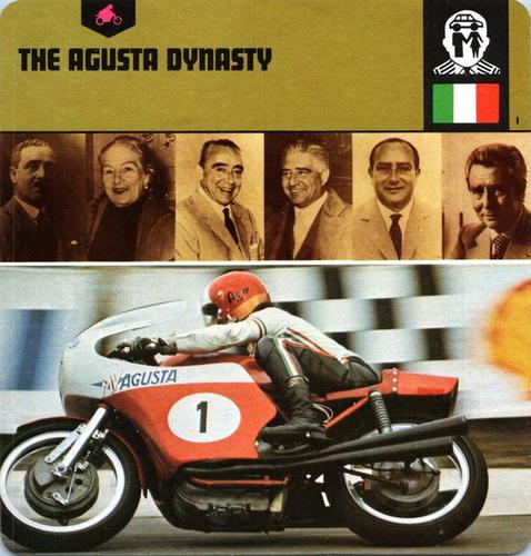 1978-80 Auto Rally Series 52 #13-067-52-17 The Agusta Dynasty Front