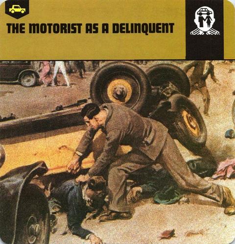 1978-80 Auto Rally Series 52 #13-067-52-18 The Motorist As A Delinquent Front