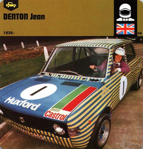 1978-80 Auto Rally Series 53 #13-067-53-11 Jean Denton Front