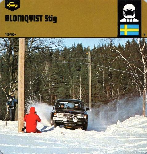 1978-80 Auto Rally Series 59 #13-067-59-05 Stig Blomqvist Front