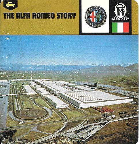 1978-80 Auto Rally Series 64 #13-067-64-03 The Alfa Romeo Story Front