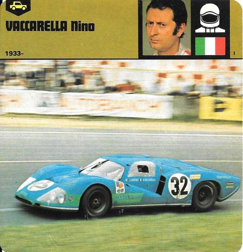 1978-80 Auto Rally Series 64 #13-067-64-15 Nino Vaccarella Front