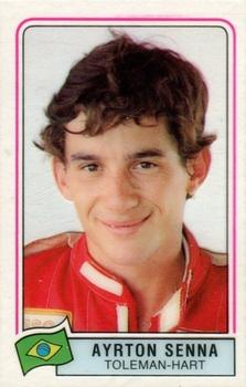 1984 Panini F1 Grand Prix #NNO Ayrton Senna Front