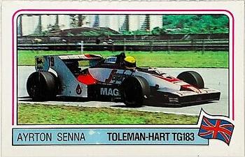 1984 Panini F1 Grand Prix #NNO Ayrton Senna's Car Front