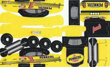 2002 Press Pass D3 Three Dimensional NASCAR Plastic Model Cards Series 1 #NNO Steve Park Front