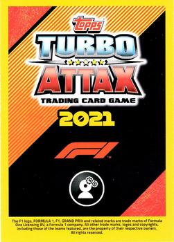 2021 Topps Turbo Attax Formula 1 #2 Driver puzzle 2 Back