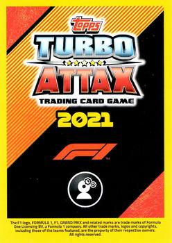 2021 Topps Turbo Attax Formula 1 #3 Driver puzzle 3 Back