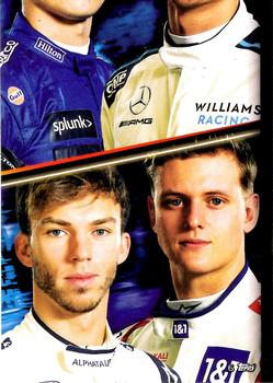 2021 Topps Turbo Attax Formula 1 #6 Driver puzzle 6 Front
