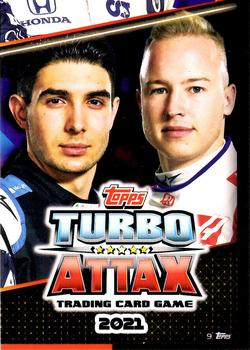 2021 Topps Turbo Attax Formula 1 #9 Driver puzzle 9 Front