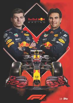 2021 Topps Turbo Attax Formula 1 #19 Red Bull Racing Front