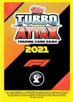 2021 Topps Turbo Attax Formula 1 #32 Lando Norris Back