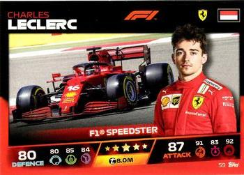 2021 Topps Turbo Attax Formula 1 #59 Charles Leclerc Front