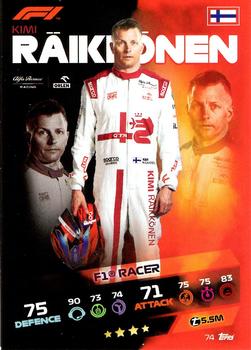2021 Topps Turbo Attax Formula 1 #74 Kimi Raikkonen Front