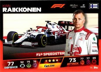 2021 Topps Turbo Attax Formula 1 #75 Kimi Raikkonen Front