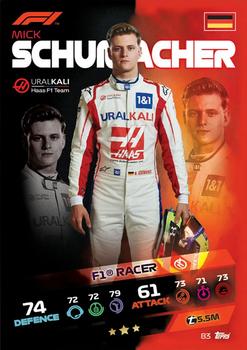 2021 Topps Turbo Attax Formula 1 #83 Mick Schumacher Front