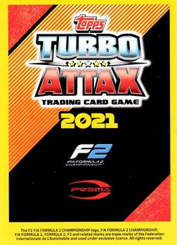 2021 Topps Turbo Attax Formula 1 #102 Oscar Piastri Back