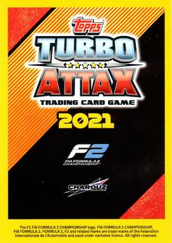 2021 Topps Turbo Attax Formula 1 #120 David Beckmann Back