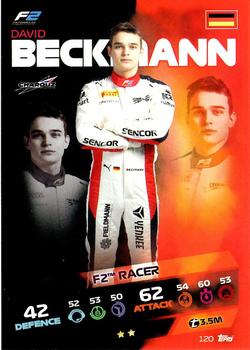 2021 Topps Turbo Attax Formula 1 #120 David Beckmann Front
