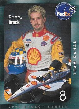 2001 Select Series #NNO Kenny Brack Front