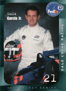 2001 Select Series #NNO Luiz Garcia Jr. Front
