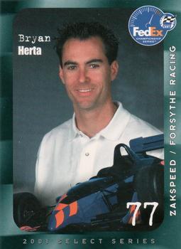 2001 Select Series #NNO Bryan Herta Front