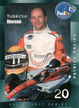 2001 Select Series #NNO Roberto Moreno Front