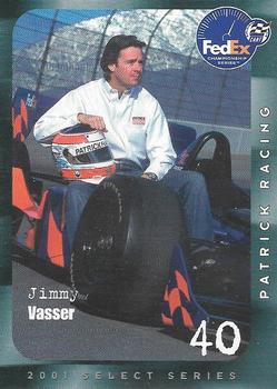 2001 Select Series #NNO Jimmy Vasser Front