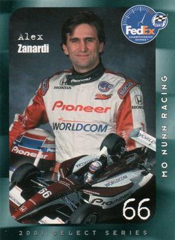 2001 Select Series #NNO Alex Zanardi Front