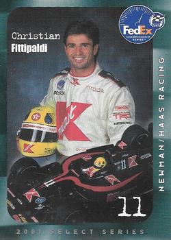 2001 Select Series #NNO Christian Fittipaldi Front
