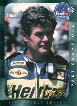 2001 Select Series - Past Champions #NNO Al Unser Front