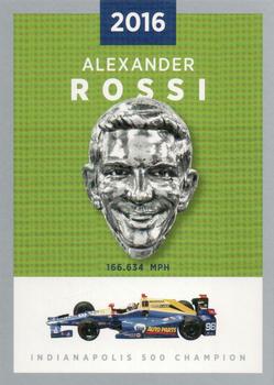 2018 BorgWarner Trophy Cards #NNO Alexander Rossi Front