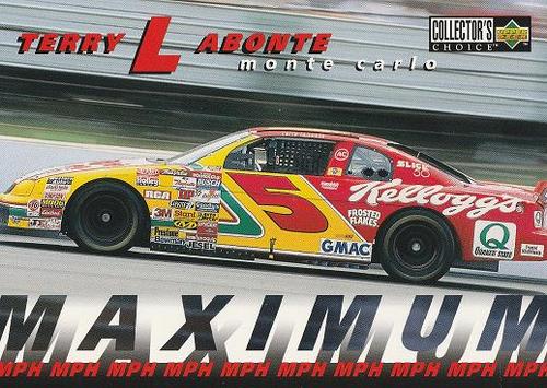 1997 Collector's Choice - Jumbo Box Toppers #4 Terry Labonte Front