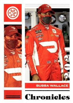 2021 Panini Chronicles - Blue #2 Bubba Wallace Front