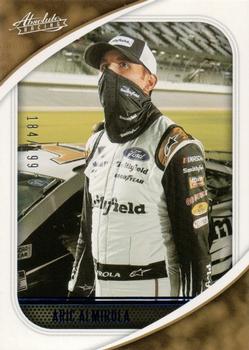 2021 Panini Chronicles - Absolute Blue #16 Aric Almirola Front