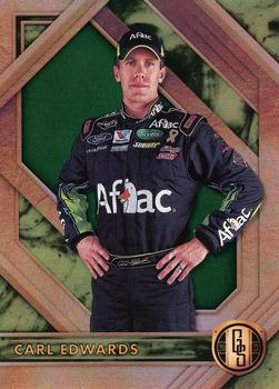 2021 Panini Chronicles - Gold Standard Green #2 Carl Edwards Front