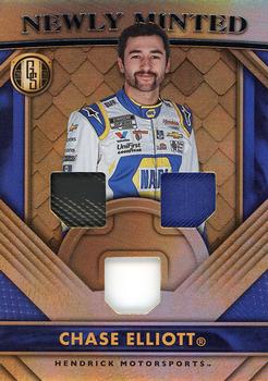 2021 Panini Chronicles - Gold Standard Newly Minted #GS-CE Chase Elliott Front