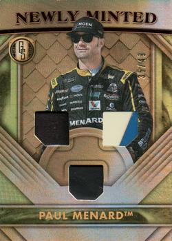 2021 Panini Chronicles - Gold Standard Newly Minted Red #GS-PM Paul Menard Front