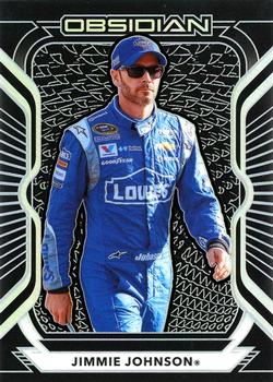 2021 Panini Chronicles - Obsidian #22 Jimmie Johnson Front