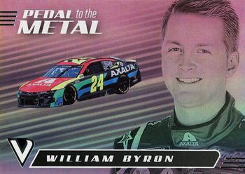 2021 Panini Chronicles - Pedal to the Metal #7 William Byron Front