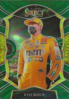 2021 Panini Chronicles - Select Green #7 Kyle Busch Front