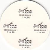 1995 Original Race Caps #10 Jeff Burton Back