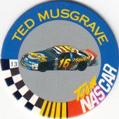 1995 Original Race Caps #13 Ted Musgrave Front